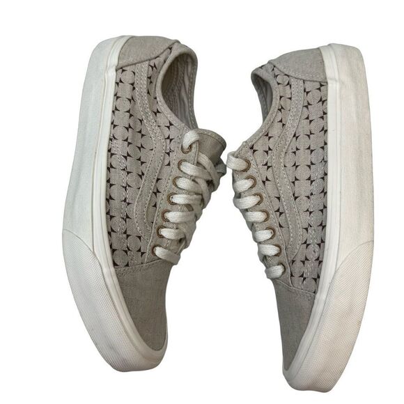 VANS Old Skool Tapered 'Eco Theory Checkerboard Port' Size 9.5 - Picture 10 of 17